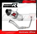 impianto di scarico completo con silenziatore DOMINATOR Full System HP3 adatto alla moto Yamaha MT 125 2020  2