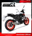 impianto di scarico completo con silenziatore DOMINATOR Full System HP3 adatto alla moto Yamaha MT 125 2020  3