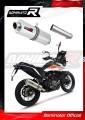 scarico silenziatore DOMINATOR ovale adatto alla moto KTM 390 Adventure 2020 - 2023