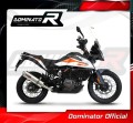 scarico silenziatore DOMINATOR ovale adatto alla moto KTM 390 Adventure 2020 - 2023 4