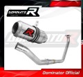 impianto di scarico completo con silenziatore DOMINATOR Full System GP adatto alla moto Yamaha MT 125 2020  2