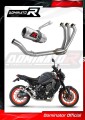 impianto di scarico completo con silenziatore DOMINATOR Full System GP adatto alla moto YAMAHA MT 09 2021 - 2023