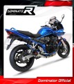 wydech tłumik DOMINATOR GP1 CZARNY pasujący do motocykla Suzuki GSF 650 BANDIT N / S 2005 - 2006