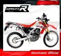 CRF 250 L EXHAUST FULL SYSTEM Honda Muffler Auspuff Sportauspuff Silencer Echappement Silencieux Scarico Scarichi Escape Wydech Tłumik Carbon Tip MX HEAD PIPE with PowerBomb 2012 - 2018 Dominator 3