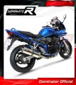 scarico silenziatore DOMINATOR ovale adatto alla moto Suzuki GSF 650 BANDIT N / S 2005 - 2006 3