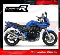 scarico silenziatore DOMINATOR ovale adatto alla moto Suzuki GSF 650 BANDIT N / S 2005 - 2006 4