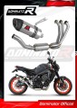 impianto di scarico completo con silenziatore DOMINATOR Full System HP5 adatto alla moto Yamaha MT 09 2021 - 2023