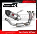 impianto di scarico completo con silenziatore DOMINATOR Full System HP5 adatto alla moto Yamaha MT 09 2021 - 2023 2