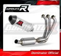 impianto di scarico completo con silenziatore DOMINATOR Full System HP3 adatto alla moto Yamaha MT 09 2021 - 2023 2