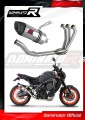 impianto di scarico completo con silenziatore DOMINATOR Full System HP5 adatto alla moto Yamaha MT 09 2021 - 2023