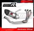 impianto di scarico completo con silenziatore DOMINATOR Full System HP5 adatto alla moto Yamaha MT 09 2021 - 2023 2