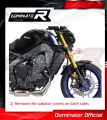 MT-09 2021 - 2022 EXHAUST Yamaha Full System EX Muffler Auspuff Sportauspuff Silencer Echappement Silencieux Scarico Scarichi Escape Collector Manifold Wydech Tłumik HP3 DOMINATOR 6