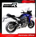 impianto di scarico completo con silenziatore DOMINATOR Full System HP3 adatto alla moto Yamaha MT 09 TRACER 900 2015 - 2020