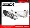 impianto di scarico completo con silenziatore DOMINATOR Full System HP5 adatto alla moto Yamaha MT 09 TRACER 900 2015 - 2020 2