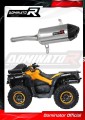scarico silenziatore DOMINATOR HP7 adatto alla moto Can am Outlander 650 2013 - 2017
