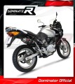 scarico silenziatore DOMINATOR GP1 nero adatto alla moto Honda XL 125 V VARADERO 2007 - 2012