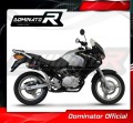 scarico silenziatore DOMINATOR GP1 nero adatto alla moto Honda XL 125 V VARADERO 2001 - 2006 2