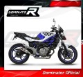 decat mid muffler DOMINATOR Mid Pipe fits to SUZUKI SFV 650 GLADIUS 2009  2015 4