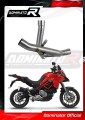 decat mid muffler DOMINATOR Mid Pipe fits to Ducati Multistrada 950 / 950 S 2017  2020