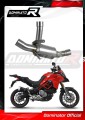 decat silenziatore centrale DOMINATOR Mid Pipe adatto alla moto Ducati Multistrada 950 / 950 S 2017 - 2020