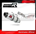 exhaust muffler DOMINATOR MX2 fits to Yamaha YFZ 450 R 2014  2022 2