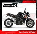 scarico silenziatore DOMINATOR GP nero adatto alla moto KTM 990 SUPER Duke 2005 - 2013 2