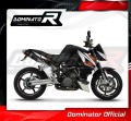 scarico silenziatore DOMINATOR GP1 nero adatto alla moto KTM 990 SUPER Duke 2005 - 2013 2