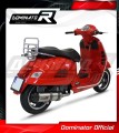 exhaust muffler DOMINATOR HP1 fits to Piaggio Vespa GTS 125 2007  2012 3