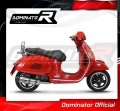 scarico silenziatore DOMINATOR HP1 adatto alla moto Piaggio Vespa GTS 125 2007 - 2012 4