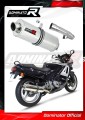 scarico silenziatore DOMINATOR ovale adatto alla moto Honda CBR 600 F1 1987 - 1990