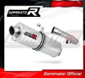 scarico silenziatore DOMINATOR ovale adatto alla moto Honda CBR 600 F1 1987 - 1990 2