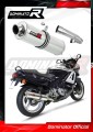 scarico silenziatore DOMINATOR rotondo adatto alla moto Honda CBR 600 F1 1987 - 1990