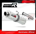 scarico silenziatore DOMINATOR rotondo adatto alla moto Honda CBR 600 F1 1987 - 1990 2