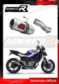 scarico silenziatore DOMINATOR GP adatto alla moto Suzuki SFV 650 GLADIUS 2009 - 2015
