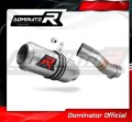 scarico silenziatore DOMINATOR GP adatto alla moto Suzuki SFV 650 GLADIUS 2009 - 2015 2