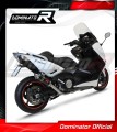 complete exhaust system with muffler DOMINATOR Full System GP1 BLACK fits to Yamaha XP 530 TMAX 2012  2016