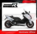 complete exhaust system with muffler DOMINATOR Full System GP1 BLACK fits to Yamaha XP 530 TMAX 2012  2016 2