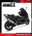 complete exhaust system with muffler DOMINATOR Full System HP1 fits to Yamaha TMAX 500 2008  2011 3
