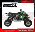 complete exhaust system with muffler DOMINATOR Full System GP1 fits to Kawasaki KFX 450 2008  2014 4