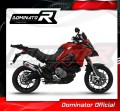 exhaust muffler DOMINATOR HP3 fits to Ducati Multistrada 950 / 950 S 2017  2020 4