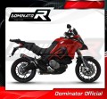 scarico silenziatore DOMINATOR HP3 nero adatto alla moto Ducati Multistrada 950 / 950 S 2017 - 2020 2