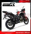 scarico silenziatore DOMINATOR HP7 nero adatto alla moto Honda CRF 1000L Africa Twin 2016 - 2019
