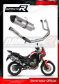 impianto di scarico completo con silenziatore DOMINATOR Full System HP7 adatto alla moto Honda CRF 1000L Africa Twin 2016 - 2019