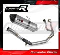 impianto di scarico completo con silenziatore DOMINATOR Full System HP7 adatto alla moto Honda CRF 1000L Africa Twin 2016 - 2019 2