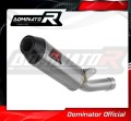 scarico silenziatore DOMINATOR HP3 LOW LEVEL adatto alla moto Suzuki GSXR 600 K8 K9 L0 2008 - 2010 2