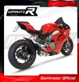 exhaust muffler DOMINATOR HP3 fits to Ducati PANIGALE V4S 2018  2022 3