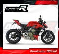 scarico silenziatore DOMINATOR HP3 adatto alla moto Ducati STREETFIGHTER V4 2019 - 2023 4