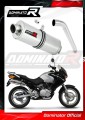 scarico silenziatore DOMINATOR ovale adatto alla moto Honda XL 125 V VARADERO 2001 - 2006