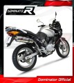 scarico silenziatore DOMINATOR ovale adatto alla moto Honda XL 125 V VARADERO 2001 - 2006 3