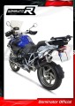exhaust muffler DOMINATOR P7 BLACK fits to BMW R1200GS Adventure 2008  2009